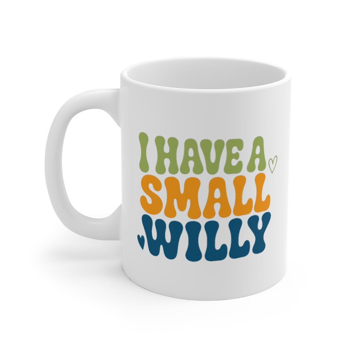 left view of the mug
