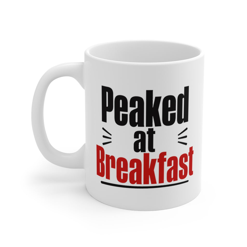 left view of the mug