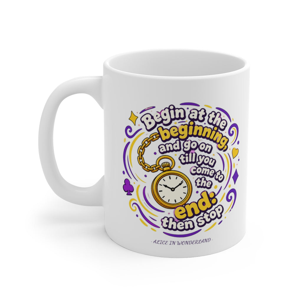 left view of the mug