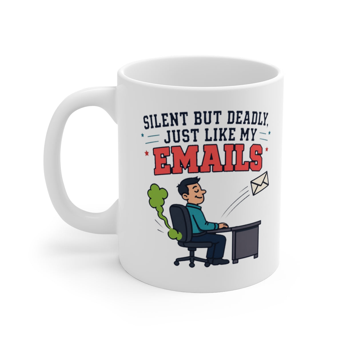 left view of the mug