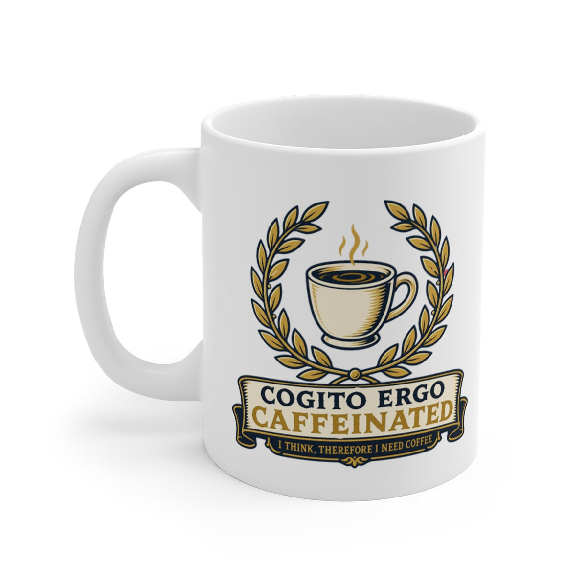 left view of the mug