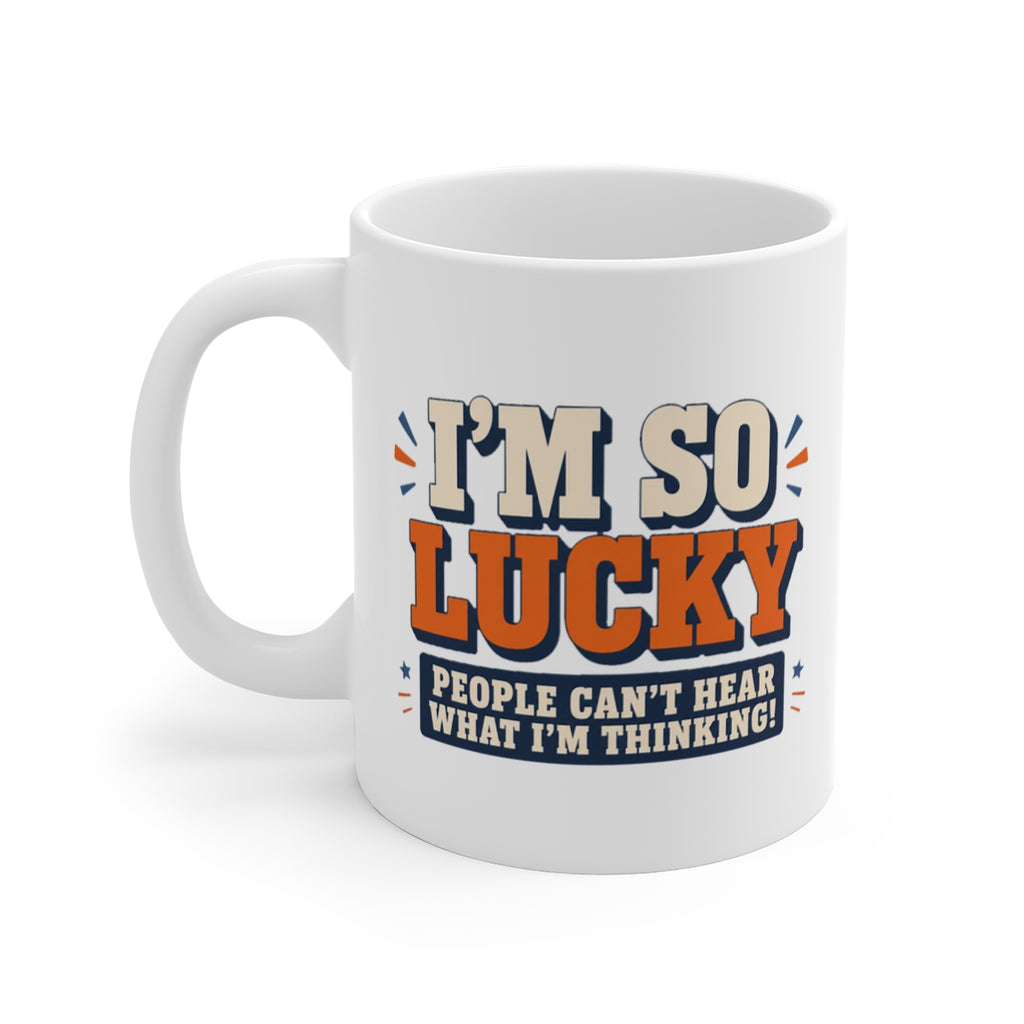 left view of the mug
