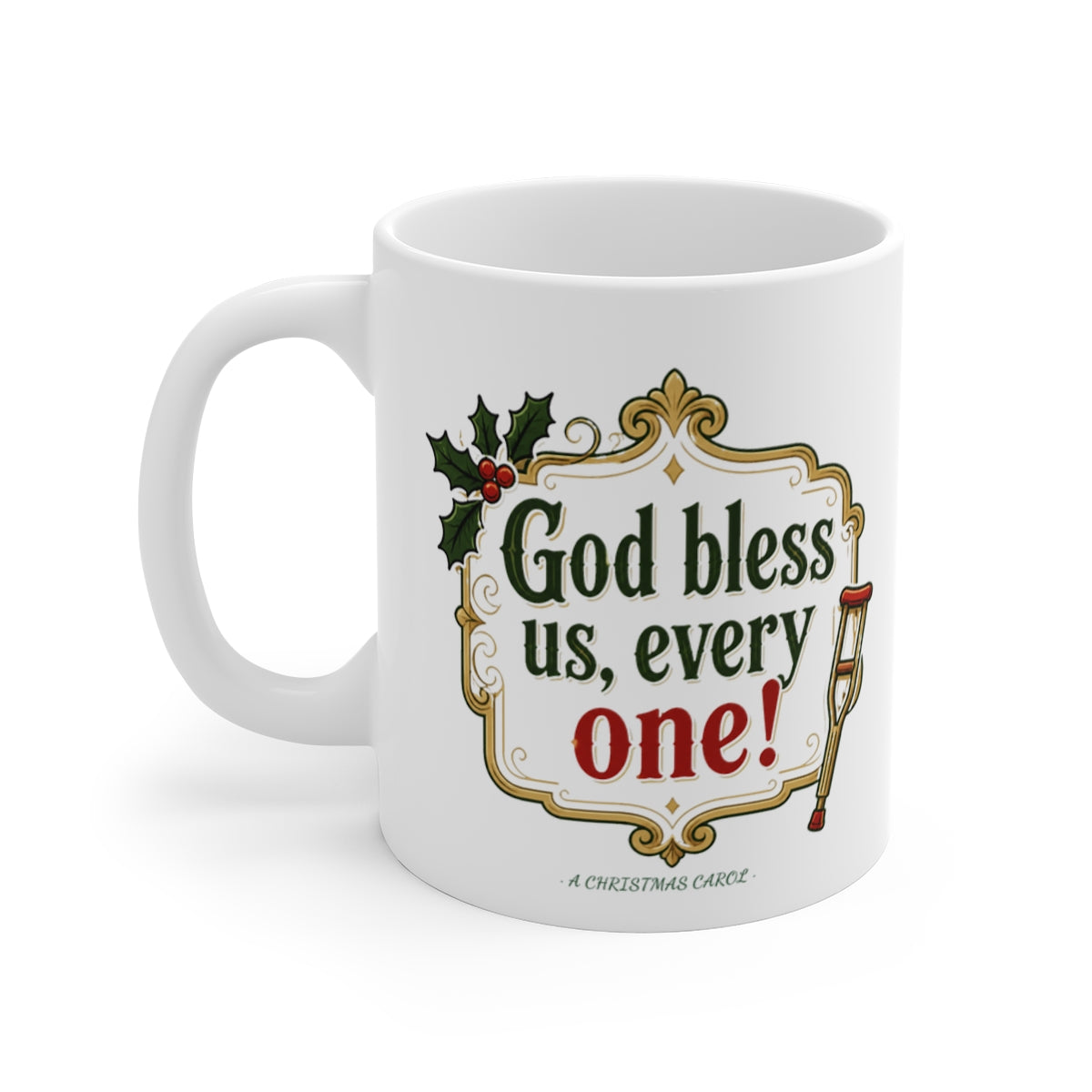 left view of the mug