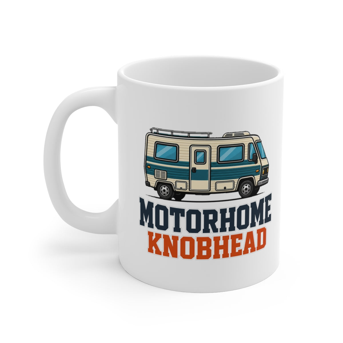 left view of the mug