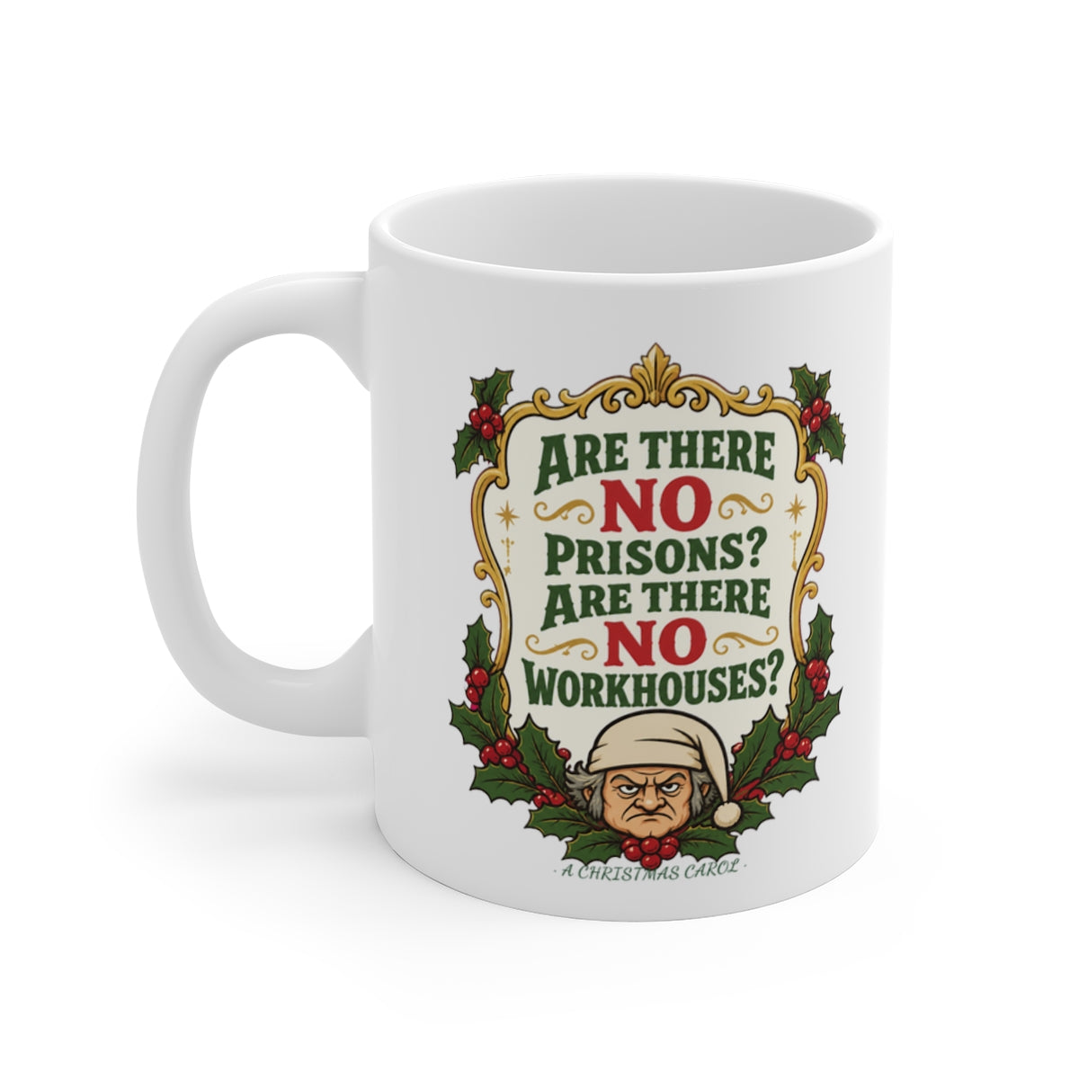 left view of the mug