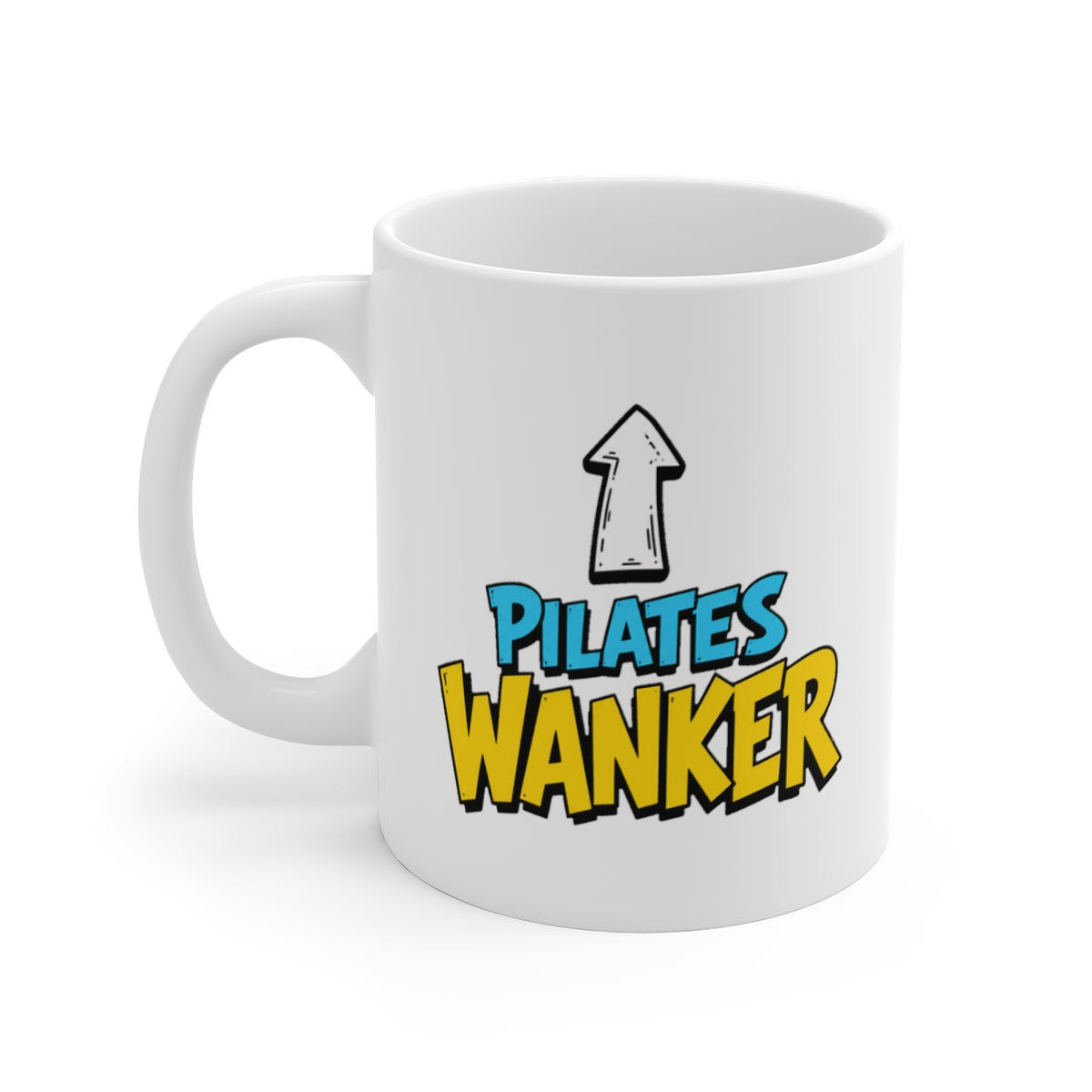 left view of the mug
