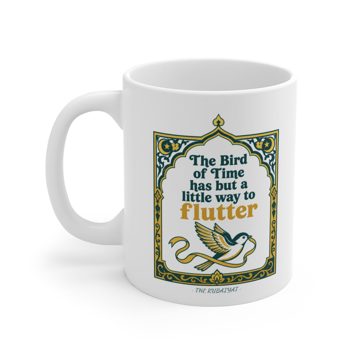 left view of the mug