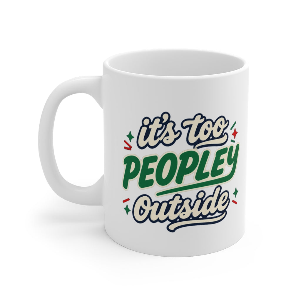 left view of the mug