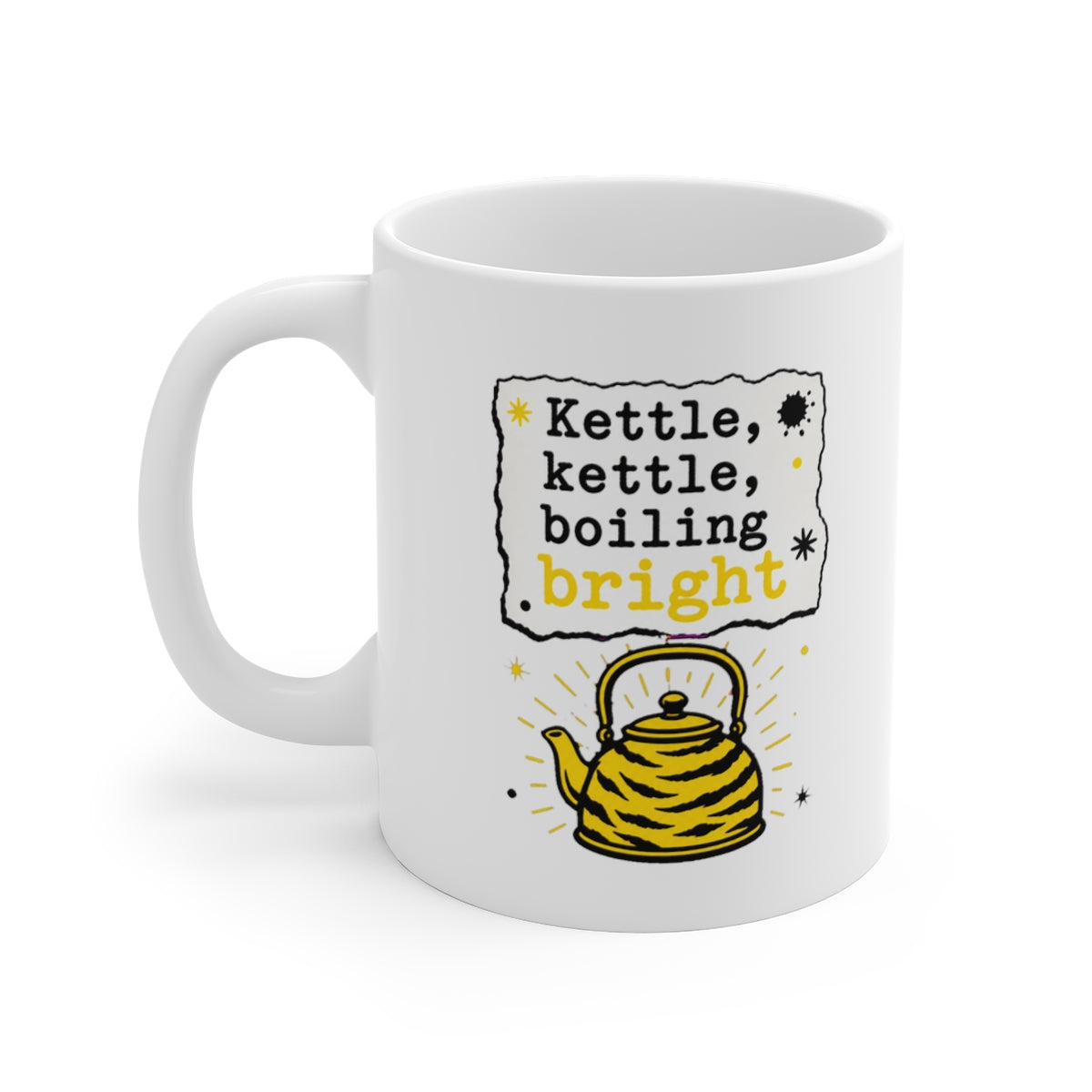 left view of the mug