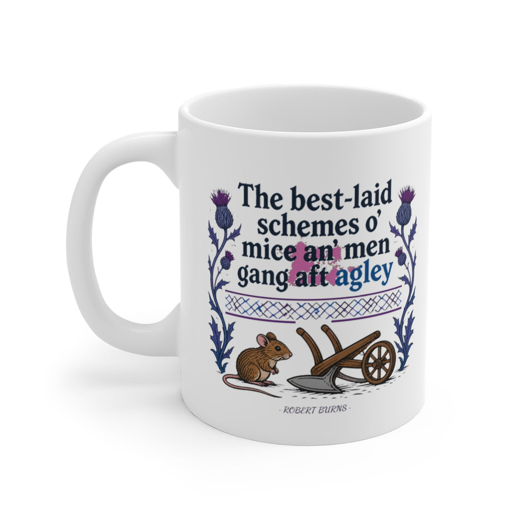 left view of the mug
