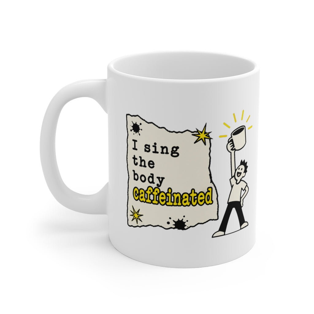 left view of the mug