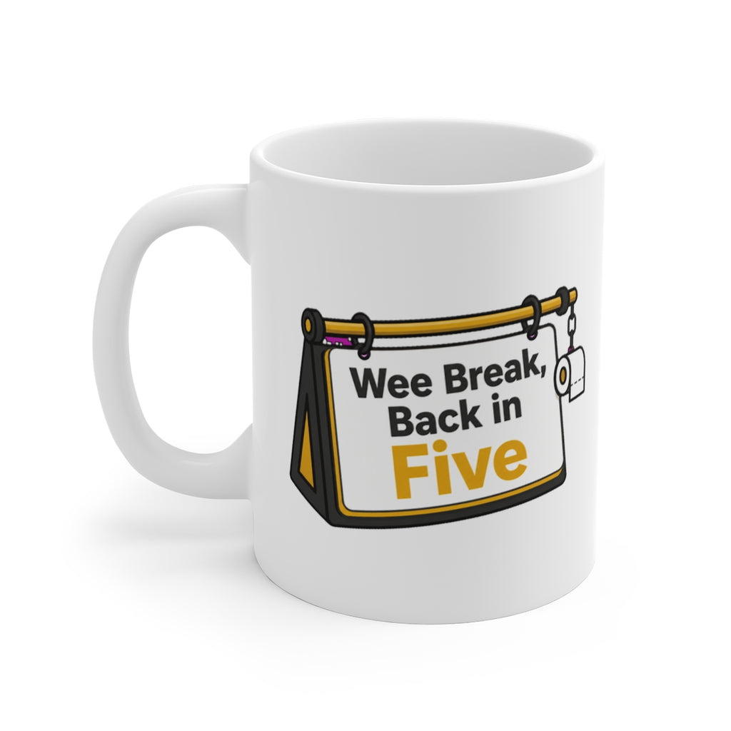 left view of the mug