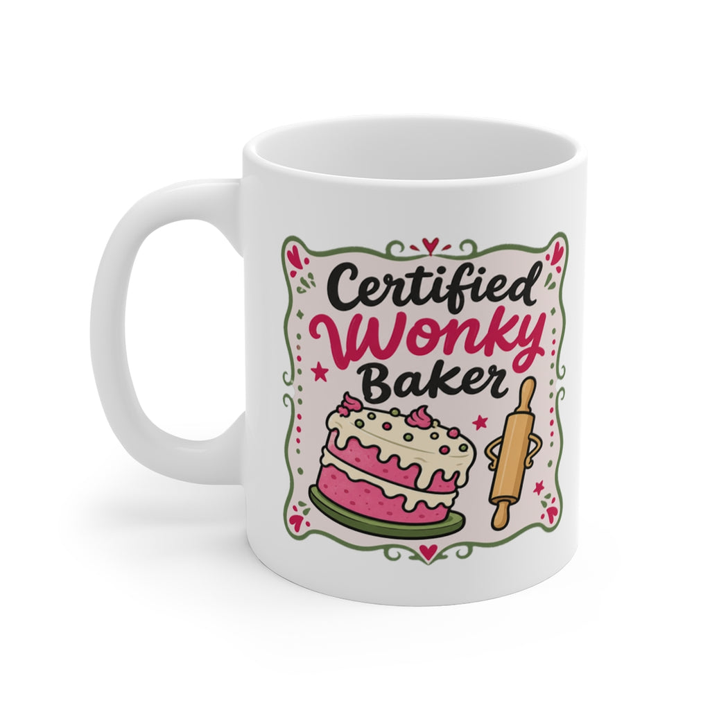 left view of the mug