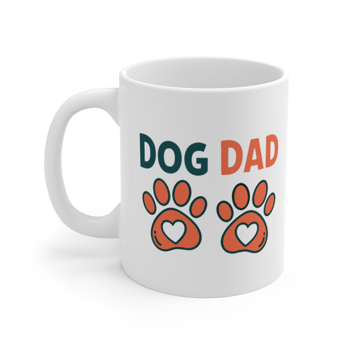 left view of the mug