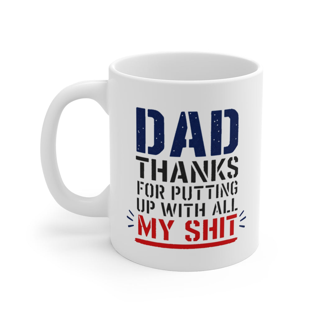 left view of the mug