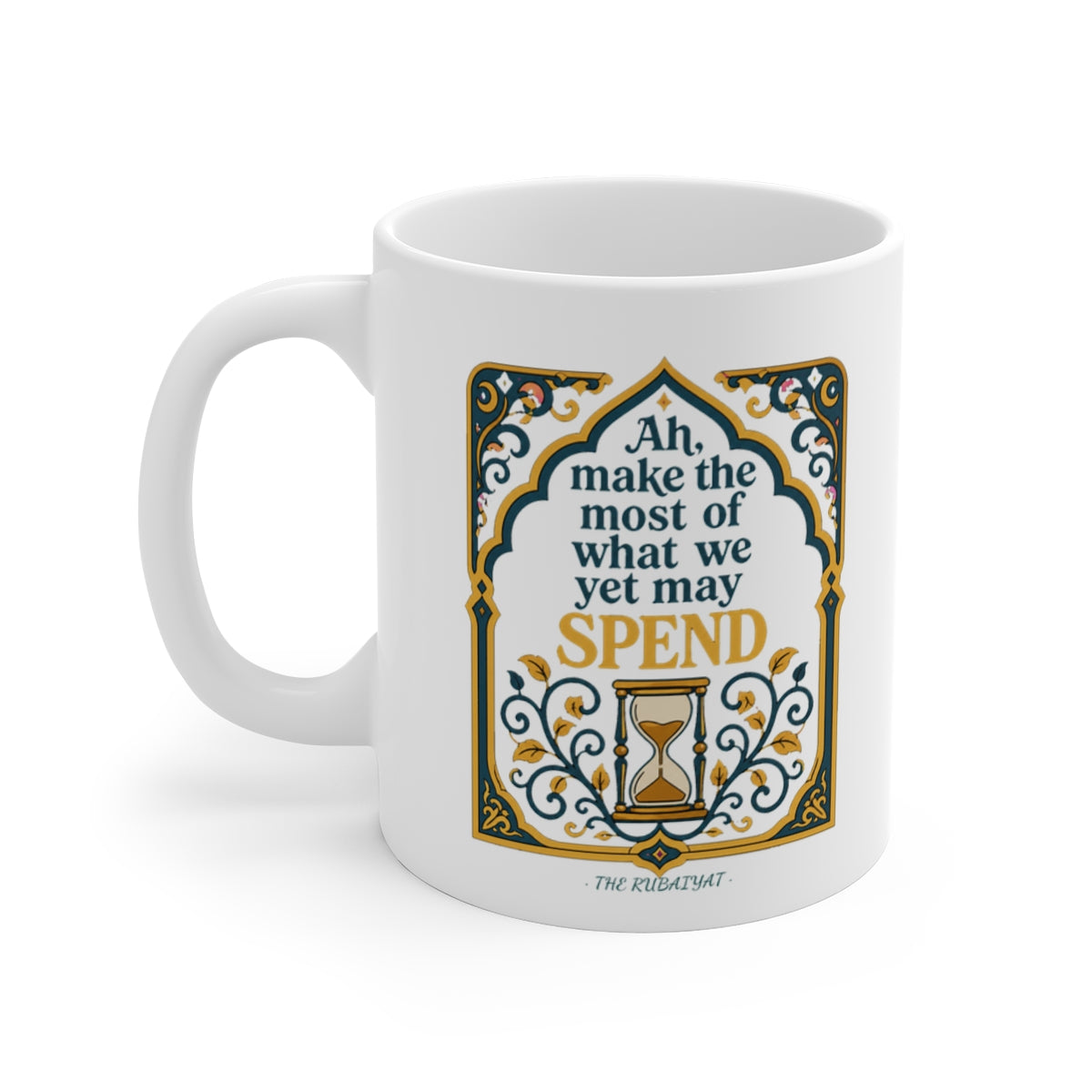 left view of the mug