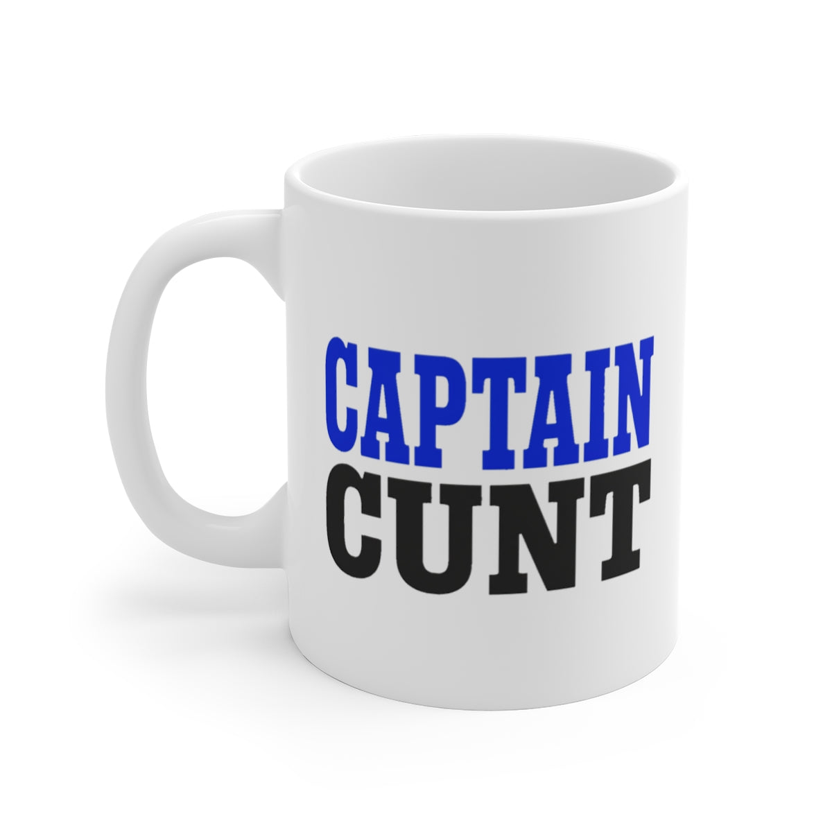 left view of the mug