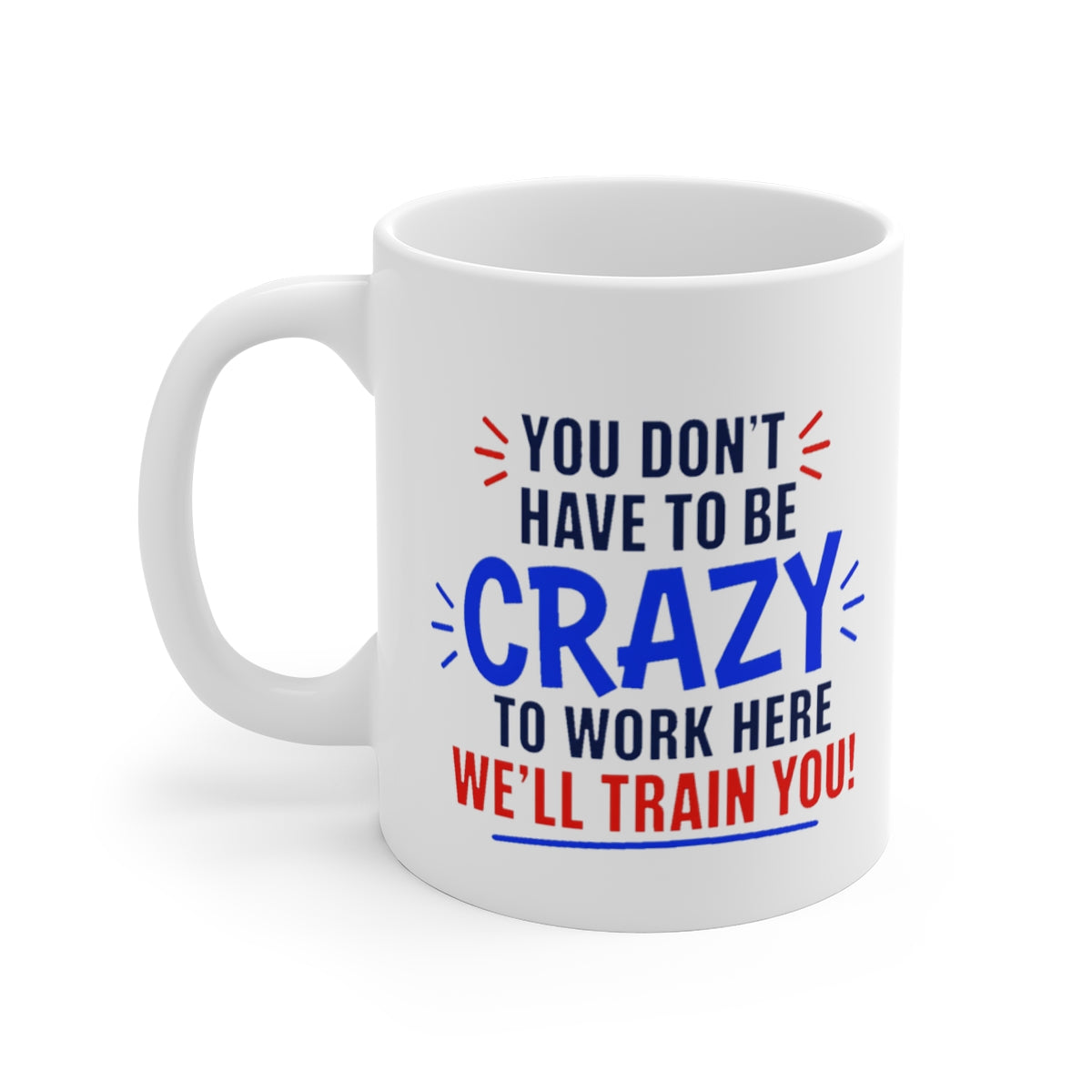 left view of the mug