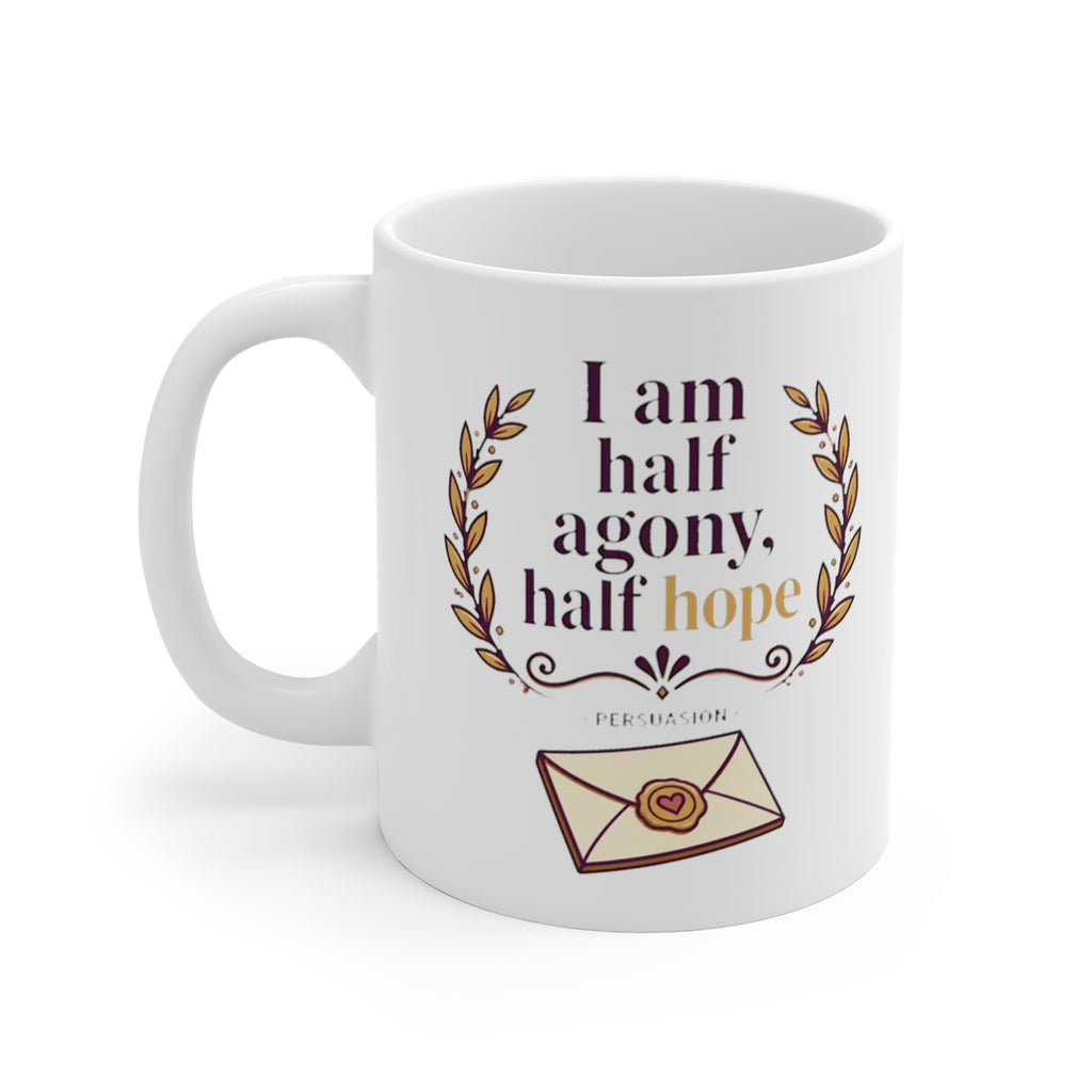 left view of the mug