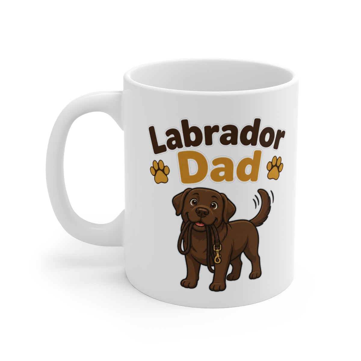 left view of the mug