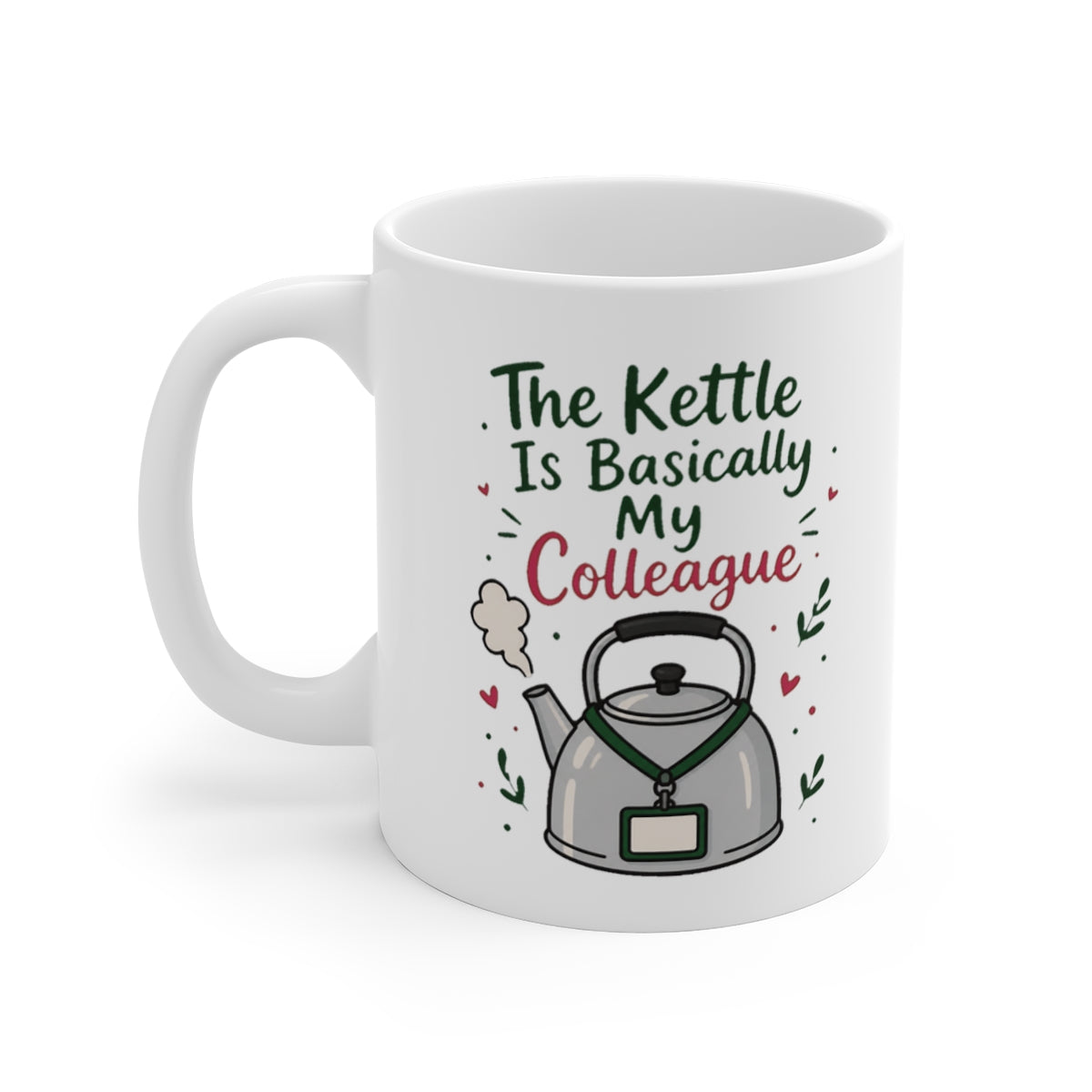 left view of the mug