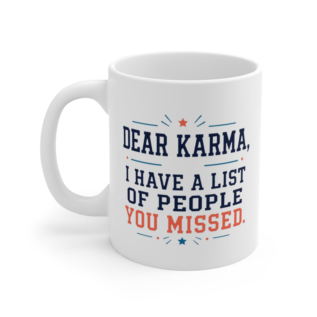 left view of the mug