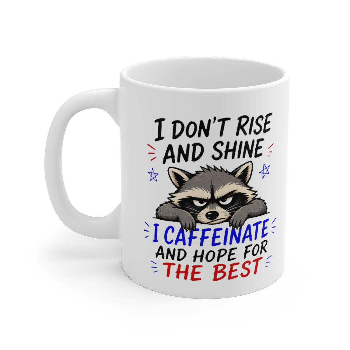 left view of the mug