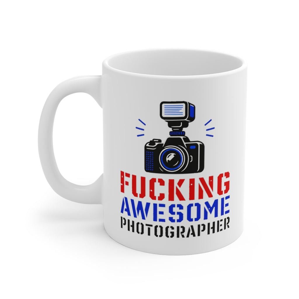 left view of the mug