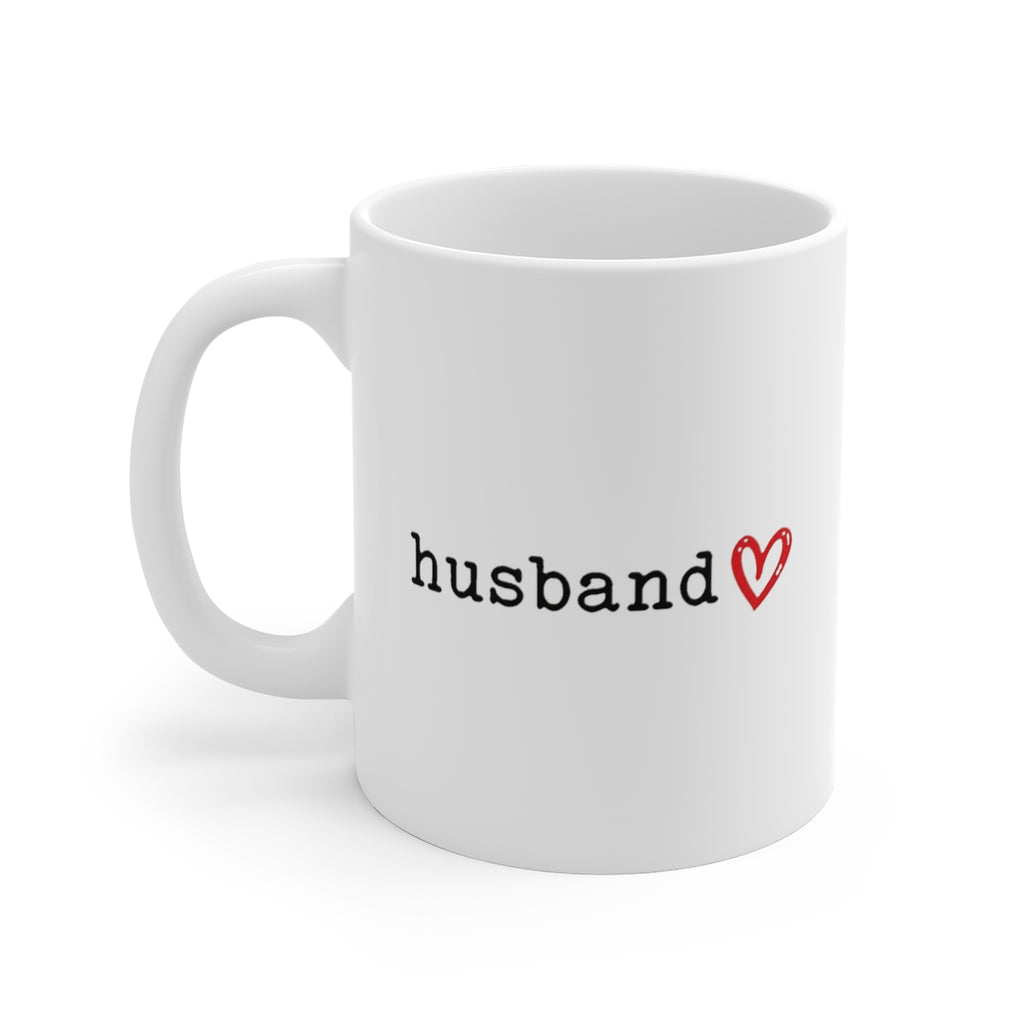 left view of the mug