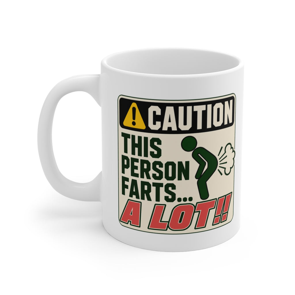 left view of the mug