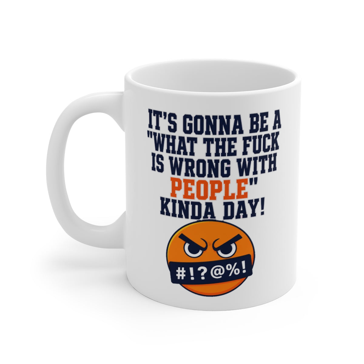 left view of the mug