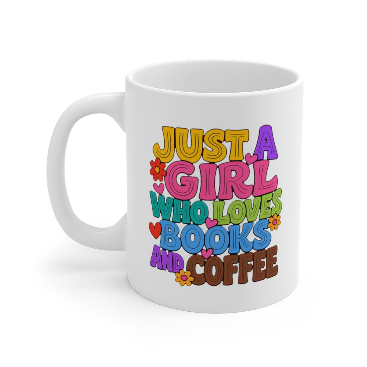 left view of the mug