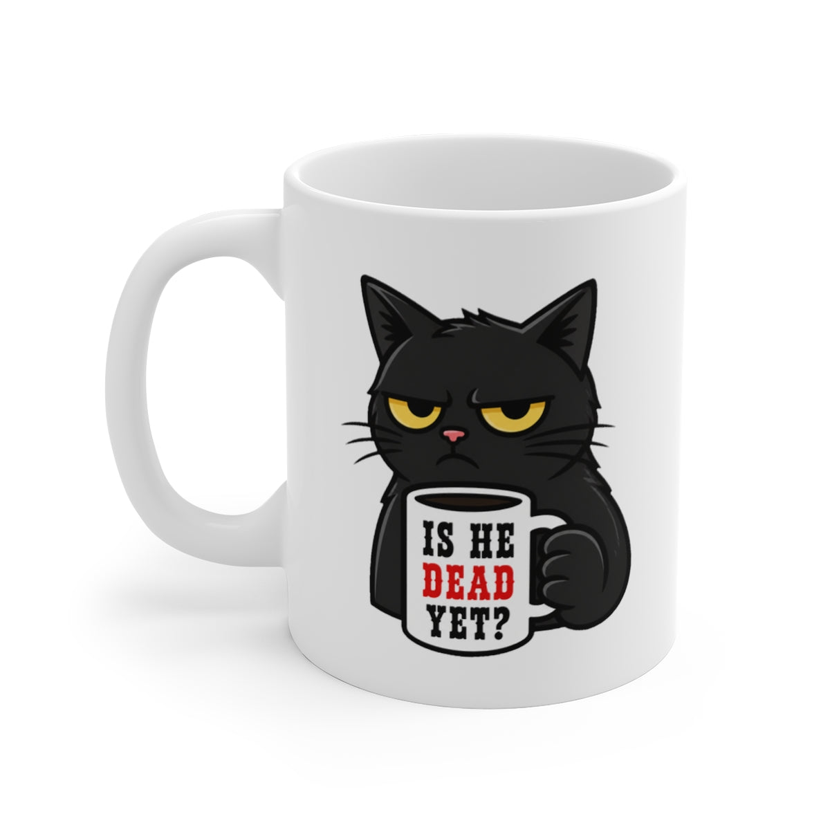 left view of the mug