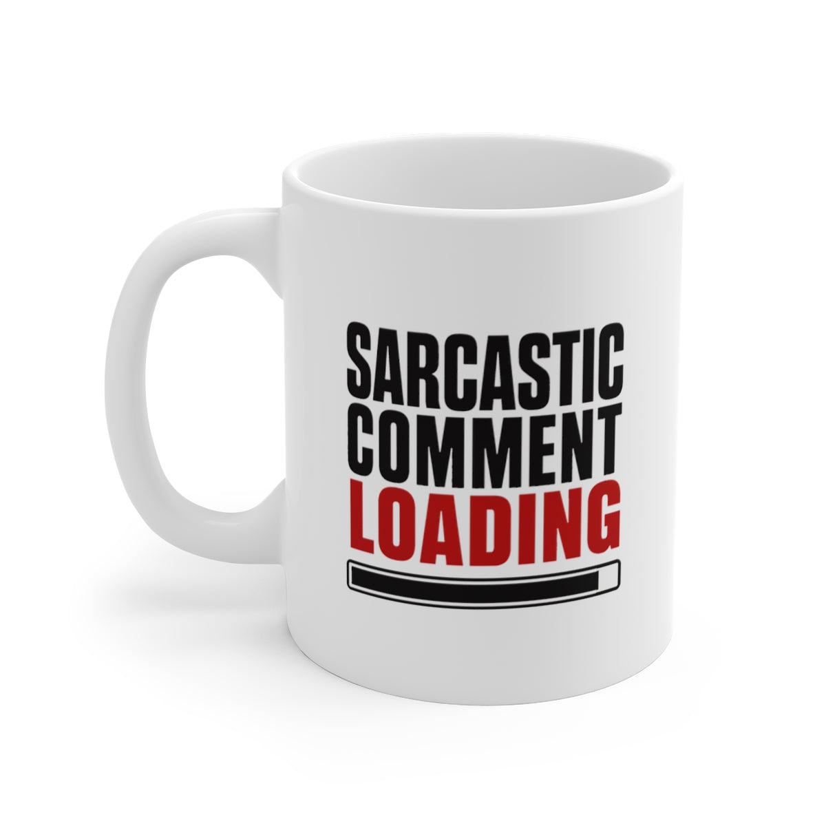 left view of the mug