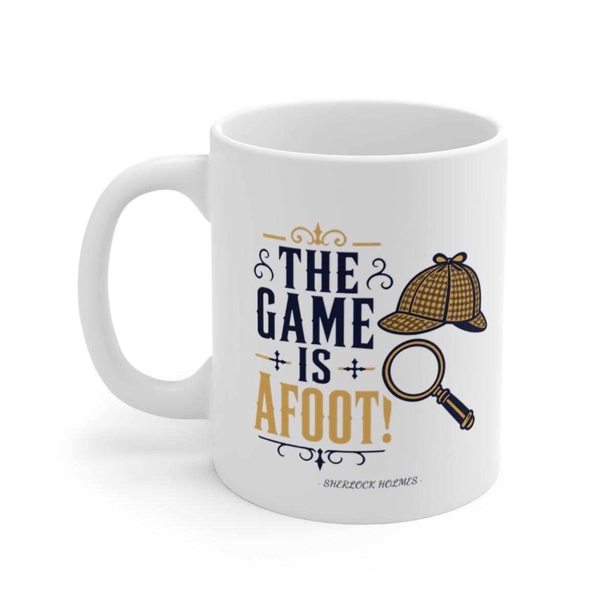 left view of the mug