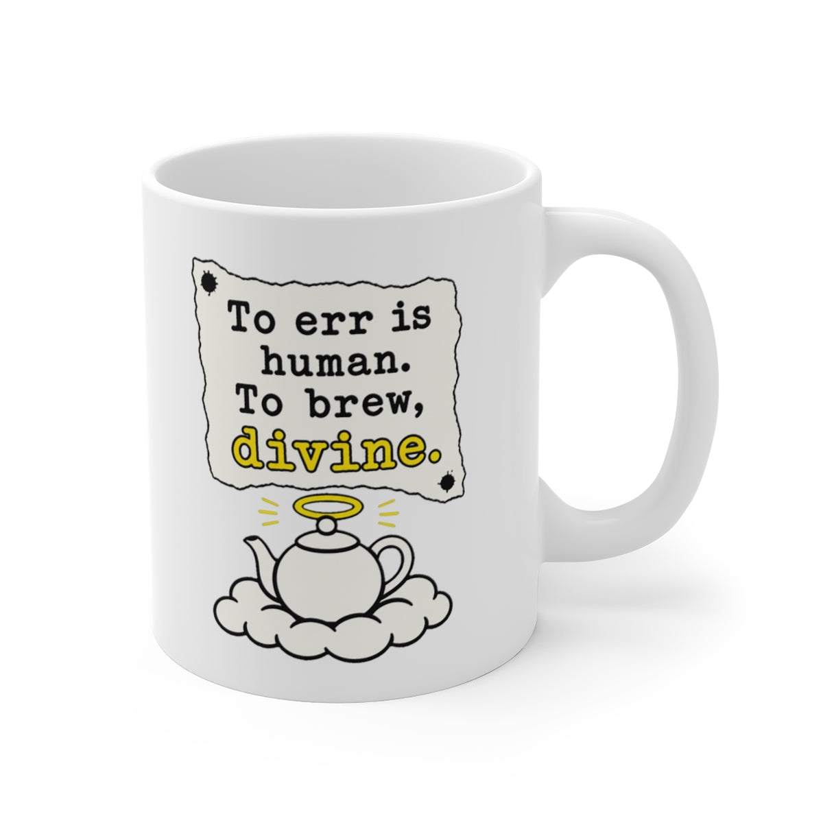 The mug shown with the design