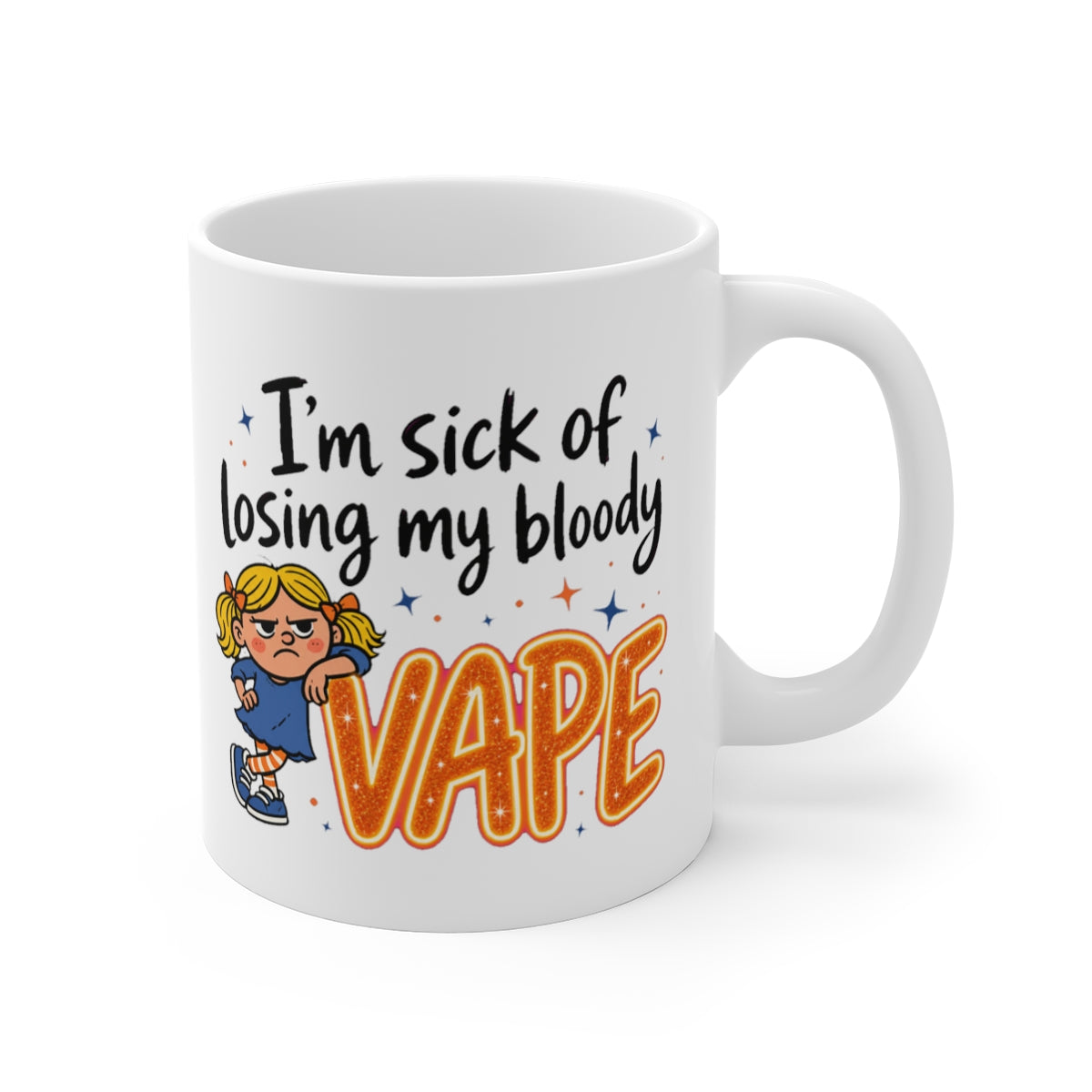 The mug shown with the design