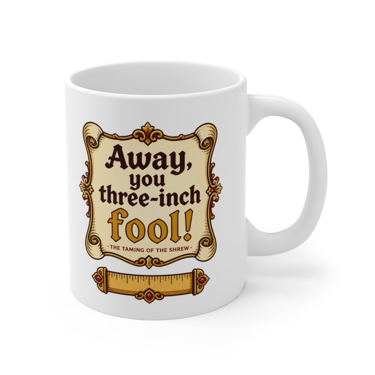 The mug shown with the design