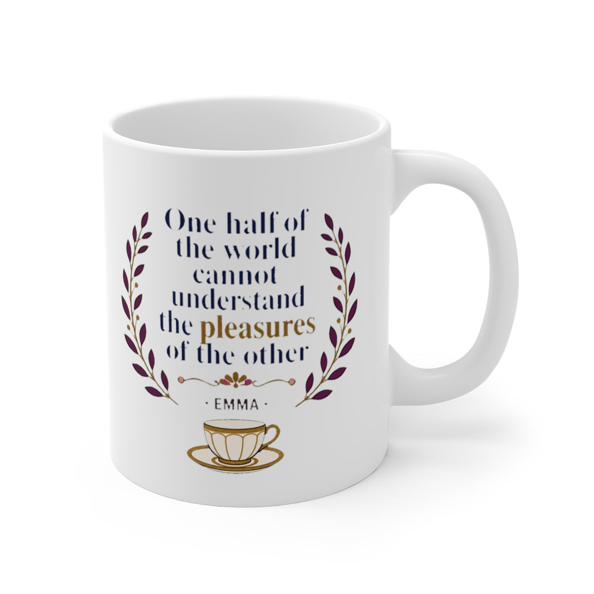 The mug shown with the design