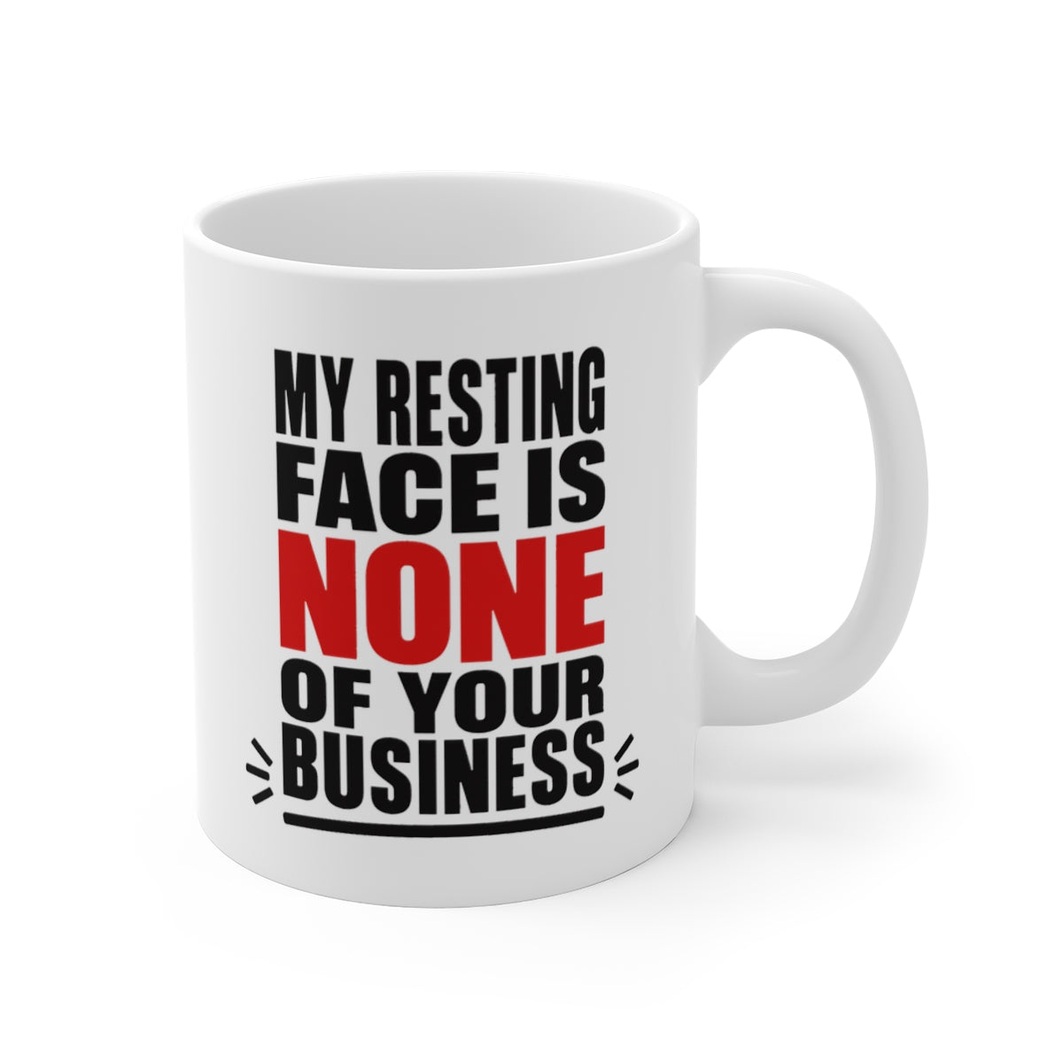 The mug shown with the design