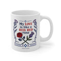 The mug shown with the design