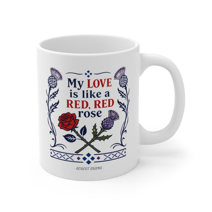 My love is like a red, red rose