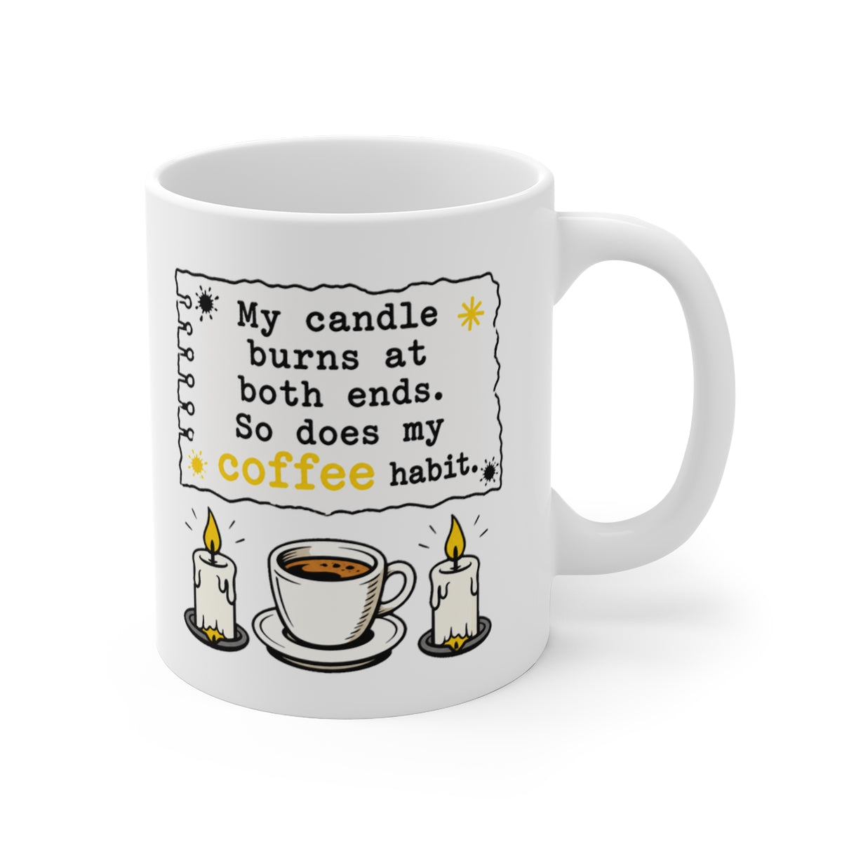 The mug shown with the design