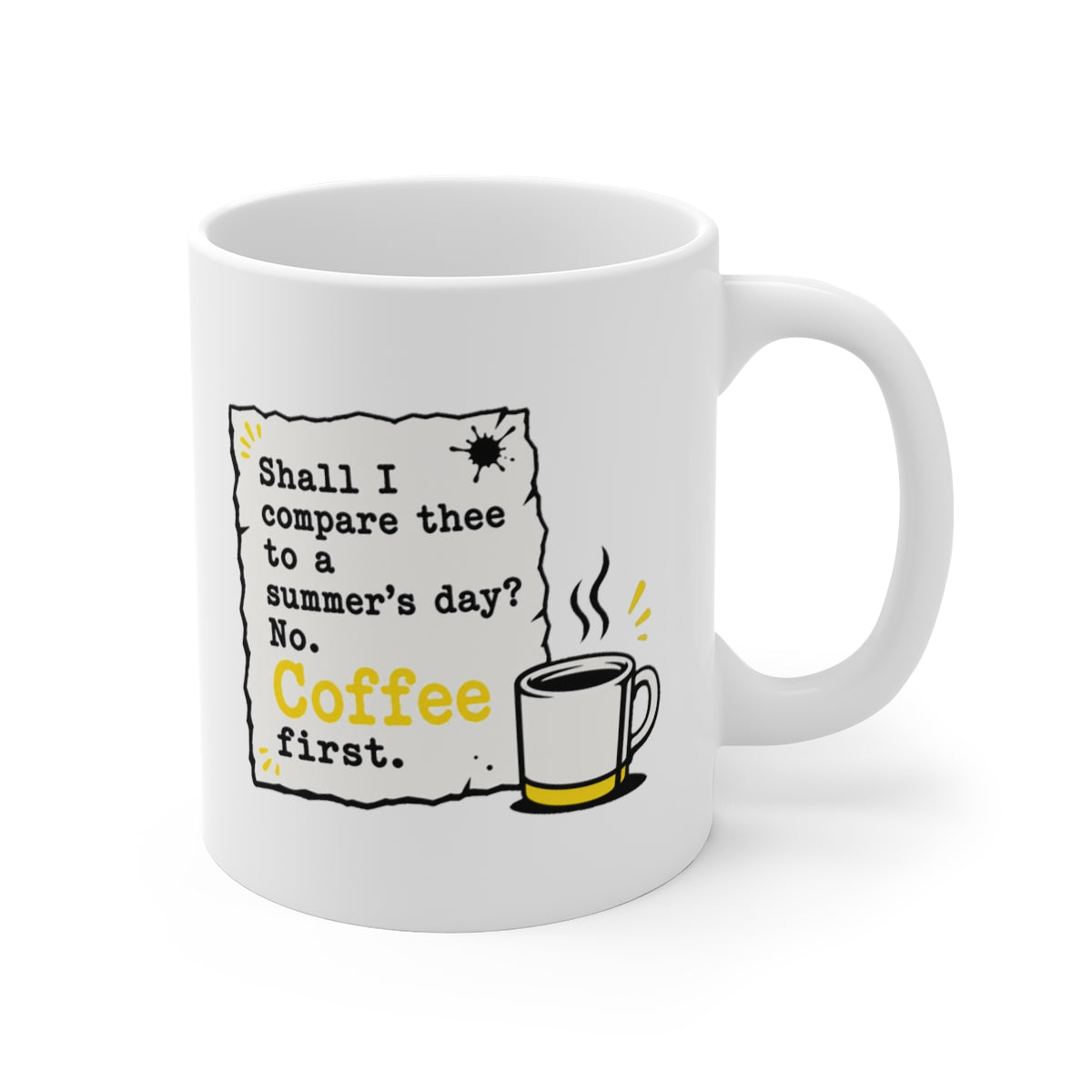The mug shown with the design