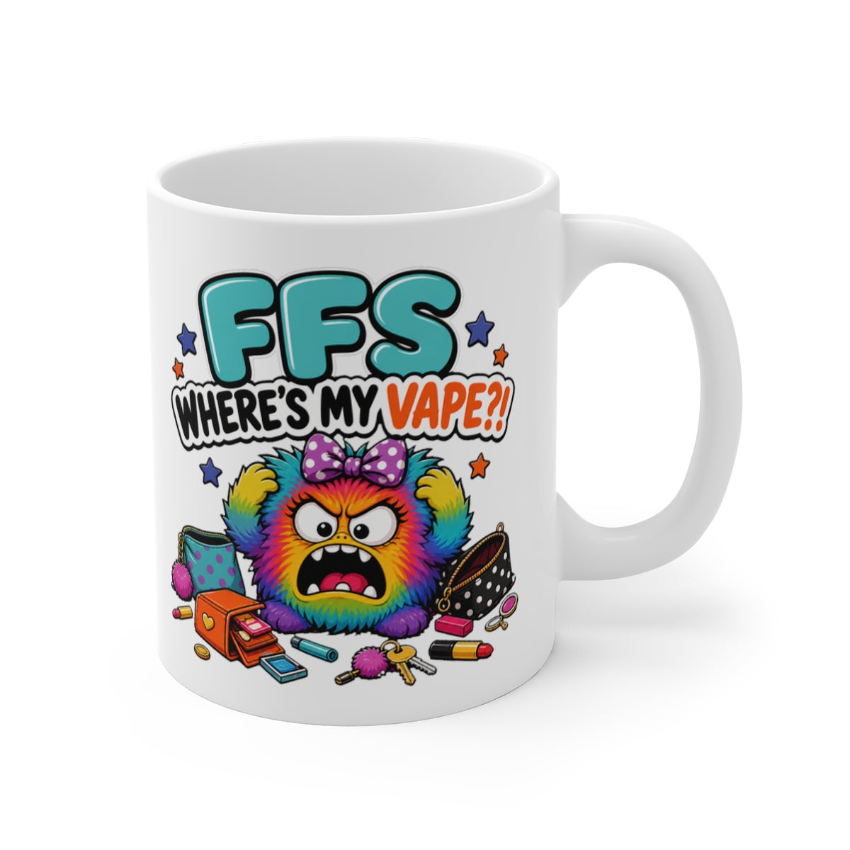 The mug shown with the design