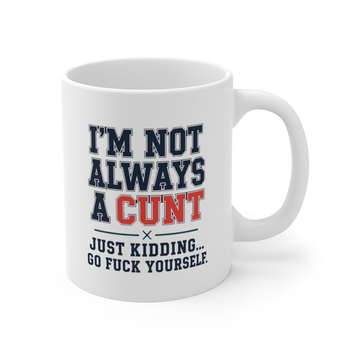 The mug shown with the design