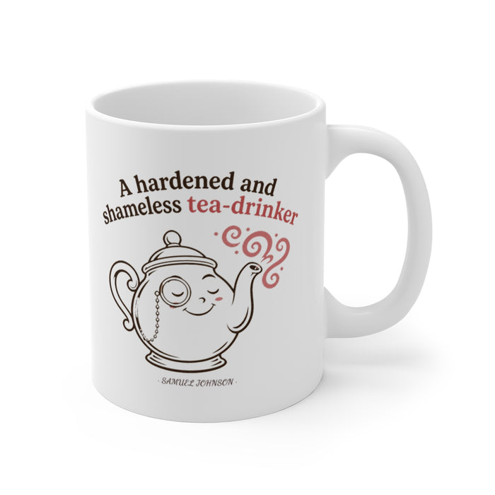 A hardened and shameless tea-drinker