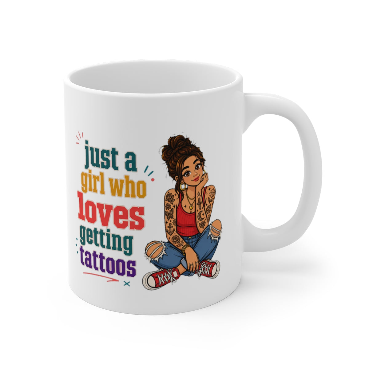 The mug shown with the design
