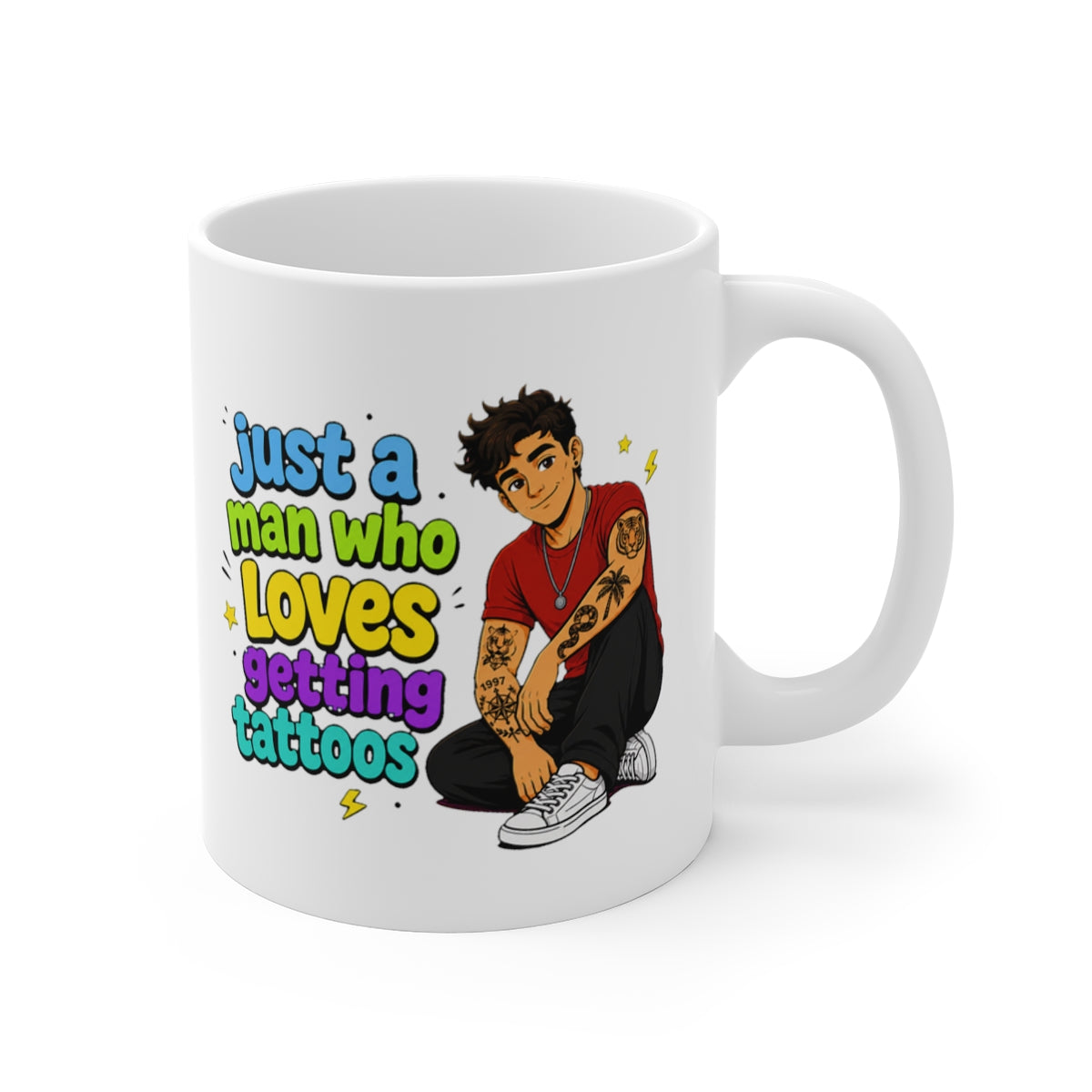 The mug shown with the design