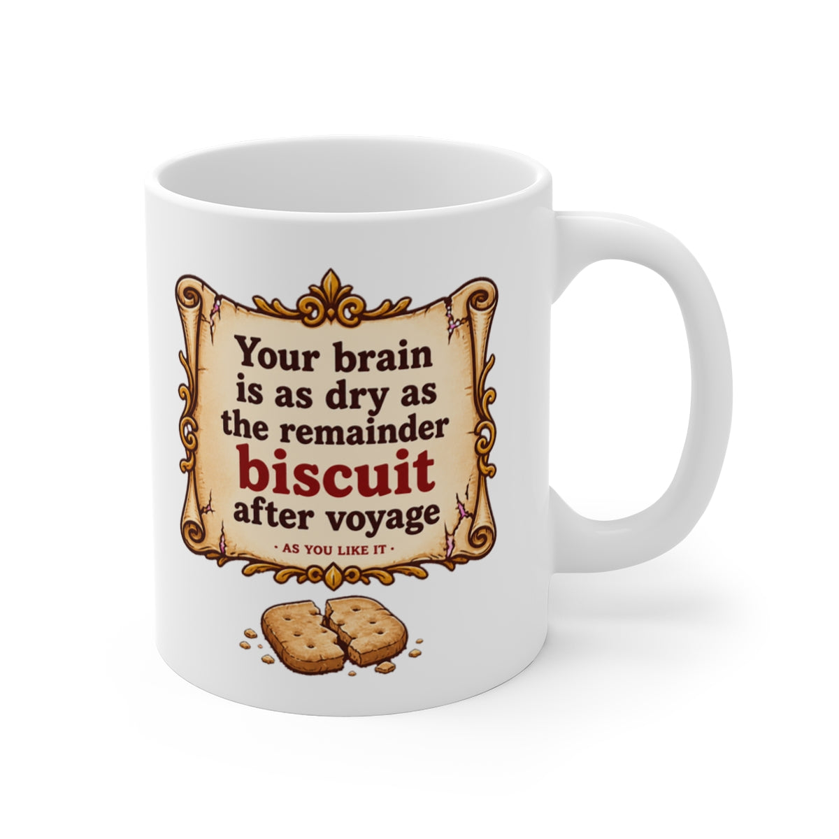 The mug shown with the design